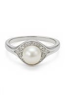 Ring Salvini Woman in White Gold Perla AAP29838
